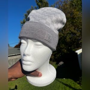 Grey LV Beanie
